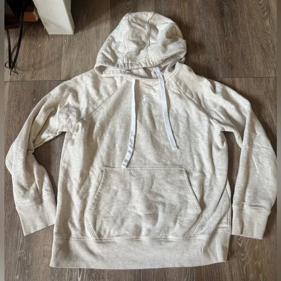 UA Cream Hoodie - Picture 1 of 5